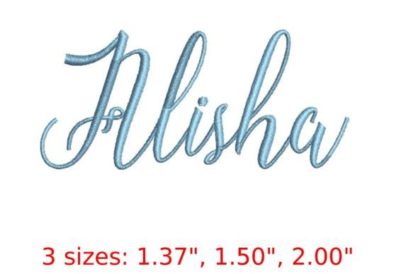 Alisha Font: Seasonal Embroidery Design Review