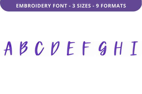 Emma Jean Font A to I: A Designer’s Stitch Test