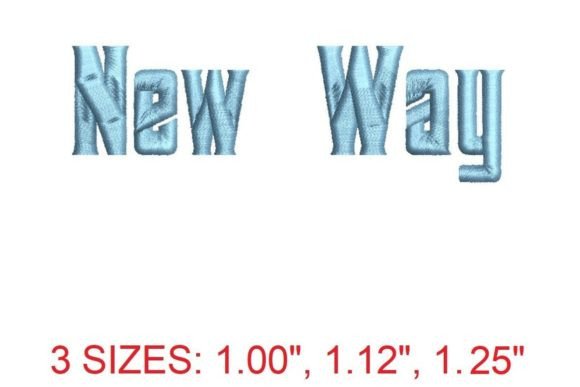 New Way Embroidery Font: A Modern Seller's Review