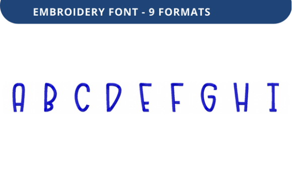 Play Pen Font A to I: An Embroidery Seller’s Review