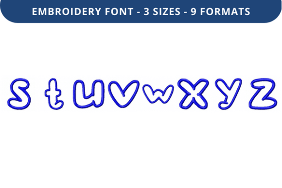 Pop That Bubble Font S to Z: Apparel Review