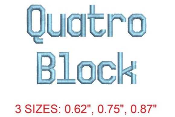 Quatro Block Font: Elevating Personalized Gifts