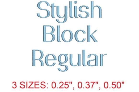 Stylish Block Regular: A Holiday Essential