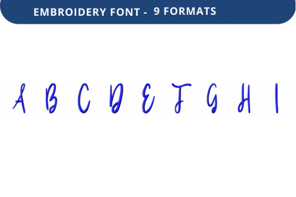 Under Secretary Font A to I: An Embroidery Review