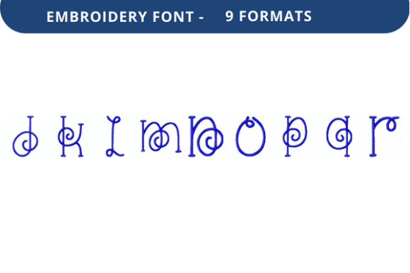 Vine Nouveau Font J-R: A Designer’s Stitch Test