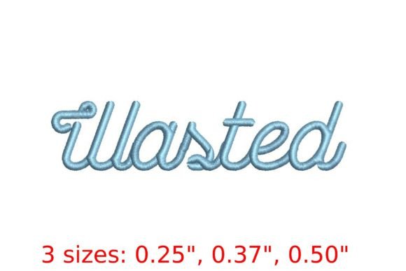 Wasted Embroidery Font: A Designer Review